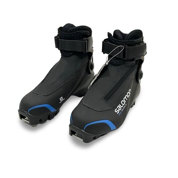 Salomon Junior Skate Cross Country Boots S Race Skiathlon 3.5 EU 35.5 Black SNS - Picture 3 of 7